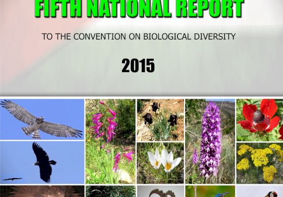 التقرير الوطني الخامس لاتفاقية التنوع البيولوجي 2015